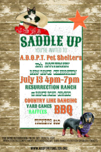 7/13 – A.D.O.P.T. 30th Anniversary Barn Dance!